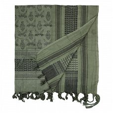 PLO sjaal handgranaat en zwaarden