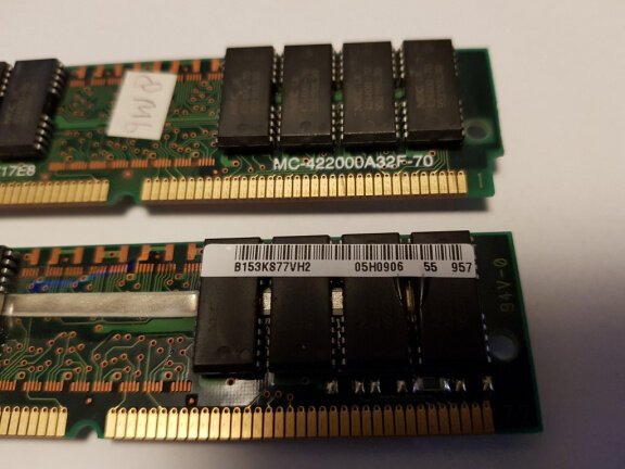 edo ram geheugen 2x8 Mb - Afbeelding 2