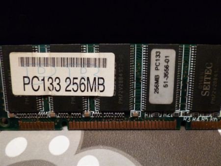 seltec PB sd ram 256 mb double side (backward) - Afbeelding 2