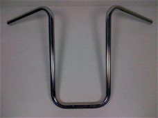 Narrow Ape hanger High 25,4mm Chrome (1 inch)