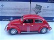 Bburago 1/18 VW Volkswagen Kever Beetle Rood - 5 - Thumbnail