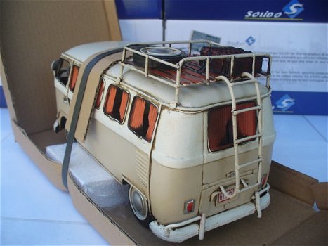 Tinlate Collectables 1/18 VW Volkswagen T1 Bus Camper + Surfboard - 4