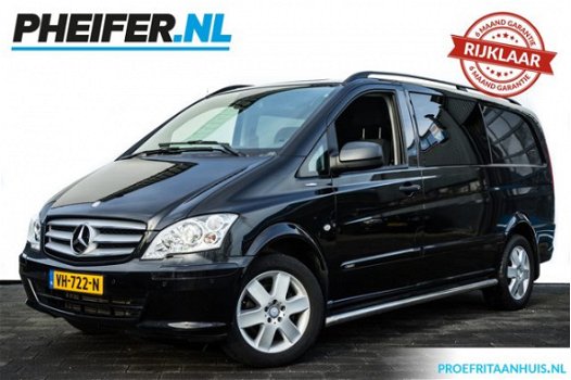 Mercedes-Benz Vito - 113 CDI 136pk Aut. DC Lang Ambition Bi-xenon/ Navigatie/ Camera/ Cruise control - 1