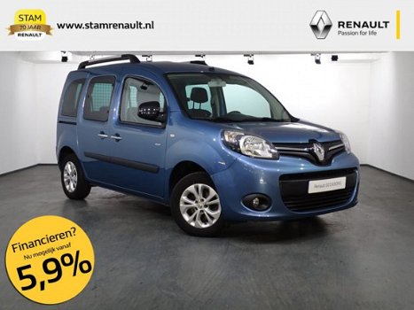 Renault Kangoo Family - TCe 115pk Limited Airco, 2x Schuifdeuren, Lichtm. velg - 1