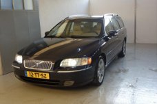 Volvo V70 - 2.4 D5 Edition Sport schuif/kantel, Leer, Stoelverw, PDC achter, Navigatie, BLIS