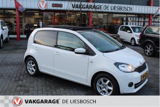 Skoda Citigo - 1.0 Greentech Tour panoramadak, airco, stoelverw, lm velgen - 1