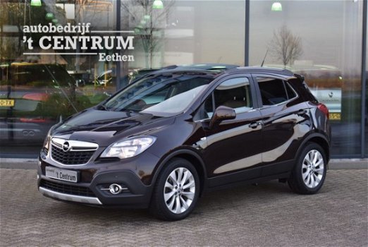 Opel Mokka - 1.4 Turbo 140 PK Cosmo, Leder, Camera, schuif-Kantel Dak, Navigatie, Stoel Verwarming - 1