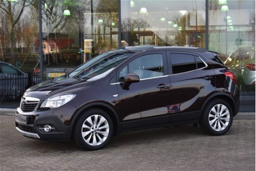 Opel Mokka - 1.4 Turbo 140 PK Cosmo, Leder, Camera, schuif-Kantel Dak, Navigatie, Stoel Verwarming - 1