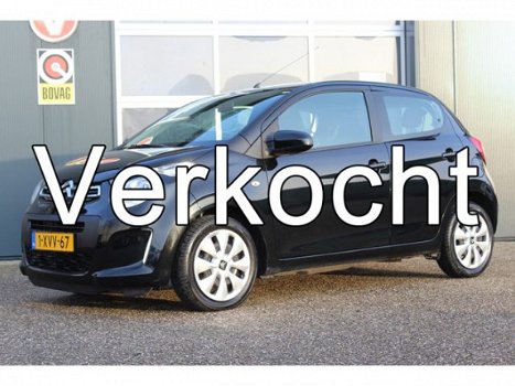 Citroën C1 - 1.0 e-VTi Feel (70pk) Airco/ Multi. Stuur/ C.V. Afstand/ Elek. ramen/ Bluetooth/ AUX & - 1