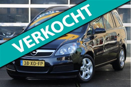 Opel Zafira - 1.8 Enjoy 7 Persoons Airco 3-6-12 M Garantie - 1