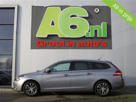 Peugeot 308 SW - 1.6 BlueHDI Blue Lease Executive Pack Cognac Leder Stoelverw Achteruitrijcamera DAB - 1