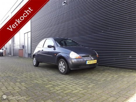 Ford Ka - 1.3 Cool & Sound Slechts 92000km NAP, Airco, Centrale vergrendeling, Elektrische ramen, St - 1