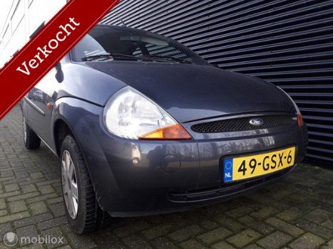 Ford Ka - 1.3 Cool & Sound Slechts 92000km NAP, Airco, Centrale vergrendeling, Elektrische ramen, St - 1