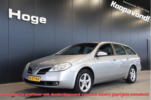 Nissan Primera Estate - 1.8 Visia ECC Navigatie Achteruitrijcamera All in Prijs Inruil Mogelijk - 1