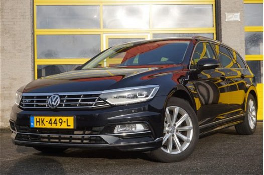 Volkswagen Passat Variant - 1.6 TDI Edition R Highline AUTOMAAT BJ2015 LED V+A | LMV17