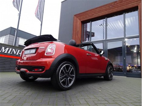 Mini Mini Cabrio - 1.6 Cooper S Chili 184pk Spicy Orange/leer/xenon/17