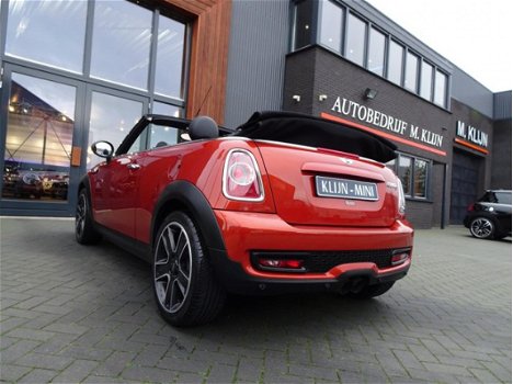 Mini Mini Cabrio - 1.6 Cooper S Chili 184pk Spicy Orange/leer/xenon/17