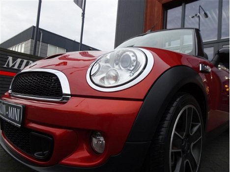 Mini Mini Cabrio - 1.6 Cooper S Chili 184pk Spicy Orange/leer/xenon/17