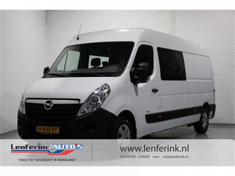 Opel Movano - 2.3 CDTI BiTurbo 145pk L3H2 6pers dubbel cabine Navi, Airco, PDC, - 1