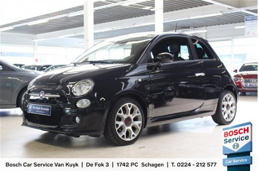 Fiat 500 - 0.9 TWINAIR TURBO 500S XENON / CLIMAAT CONTROL / LM VELGEN - 1