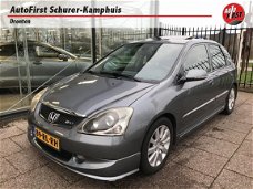 Honda Civic - 2.0i Sport 161PK Half leder Cruise Schuifdak Trekhaak