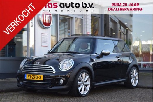 Mini Mini Cooper - 1.6 Chili|Leer|Open dak|Dealeronderh - 1