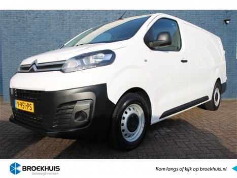 Citroën Jumpy - 2.0 BlueHDI 120pk Club XL S&S | Airconditioning | Zijruit | 3-Zits | Trekhaak | 26.5 - 1