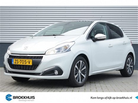 Peugeot 208 - 1.2 EAT6 110PK Allure PANO CLIMA NAVI CAMERA CRUISE GETINT-GLAS PDC 16''LM CHROOM PACK - 1