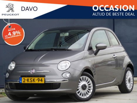 Fiat 500 - 1.2 Lounge Airco en Panorama - 1