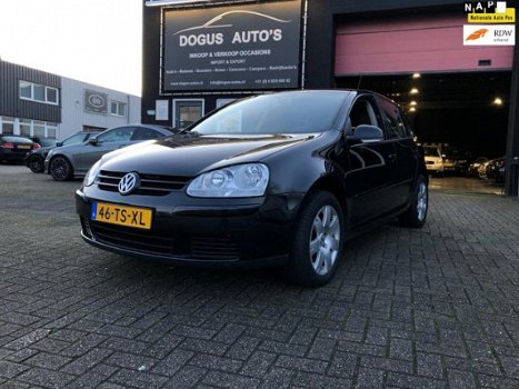 Volkswagen Golf - 1.6 FSI Comfortline 5drs Airco 4xelk.ramen cruise controle navi zeer nette - 1