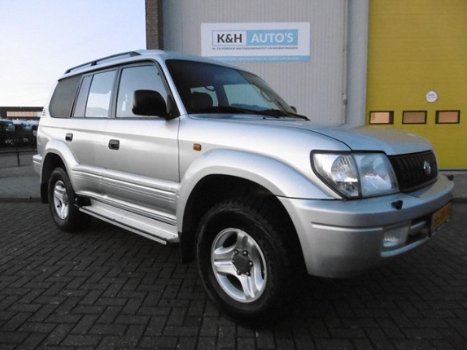 Toyota Land Cruiser - 90 3.0 HR Window Van YOUNGTIMER AUTOMAAT LEDER 4X4 - 1