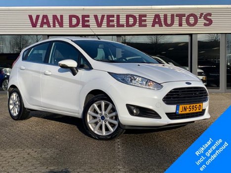 Ford Fiesta - 1.0 80 pk Titanium | Navi | Rijklaar incl. garantie en onderhoud - 1