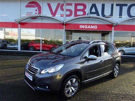 Peugeot 2008 - 1.6 16V 120PK HALF-LEER NAVIGATIE TREKHAAK LMV PDC ESP ELEC-R - 1