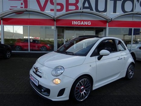 Fiat 500 C - 500c ABARTH 595C 1.4 AUT. 160PK TURISMO LEER NAVI ECC-AIRCO LMV - 1