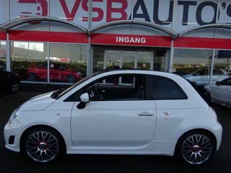 Fiat 500 C - 500c ABARTH 595C 1.4 AUT. 160PK TURISMO LEER NAVI ECC-AIRCO LMV - 1