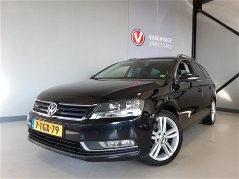 Volkswagen Passat Variant - 1.6 TDI BlueMotion Executive Edition Leer, Navigatie, clima, Pdc - 1