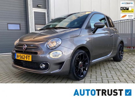 Fiat 500 - 1.2 S Sport half leder, cruise, PDC, airco, LM velgen etc - 1