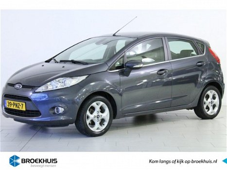 Ford Fiesta - 1.25 Titanium 82PK | ECC-AIRCO | CRUISE-CONTROL | 1E EIGENAAR | MULTI-MEDIA | PDC ACHT - 1