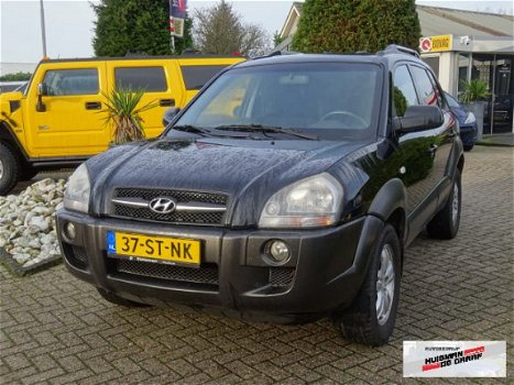 Hyundai Tucson - 2.0 CRDI 2006 2WD Zwart - 1