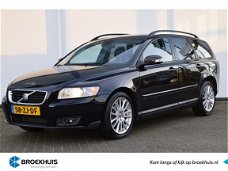 Volvo V50 - 2.0 Dealer onderhouden, Leer, Clima, PDC