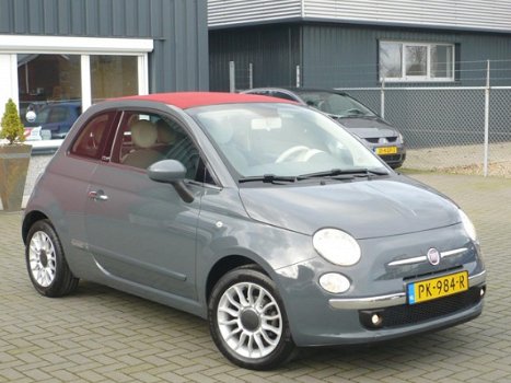 Fiat 500 C - 1.2 Lounge , Cabrio, Airco, LM-Velg - 1