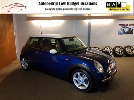 Mini Mini Cooper - 1.6 Pepper Apk Nieuw, Airco, E-Ramen, Lm Velgen, N.A.P, Nieuw banden, Half leder, - 1