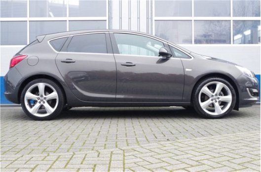 Opel Astra - 1.4 TURBO 120PK DESIGN EDITION+ | NAVI | LEDER | CLIMA | LED | PDC | 19