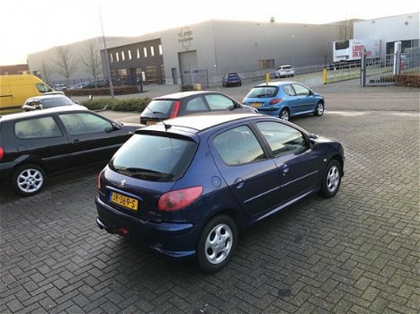 Peugeot 206 - 2.0 HDi X-line Airco El Ramen Cent. Deur Verg. ZONDAG OPEN - 1