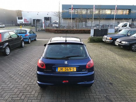 Peugeot 206 - 2.0 HDi X-line Airco El Ramen Cent. Deur Verg. ZONDAG OPEN - 1