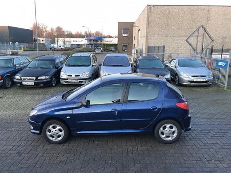 Peugeot 206 - 2.0 HDi X-line Airco El Ramen Cent. Deur Verg. ZONDAG OPEN - 1