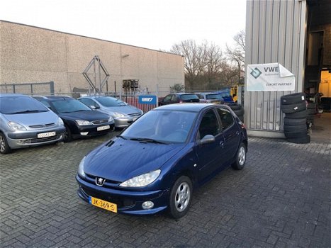 Peugeot 206 - 2.0 HDi X-line Airco El Ramen Cent. Deur Verg. ZONDAG OPEN - 1