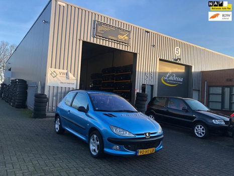 Peugeot 206 - 1.6-16V XS Airco El Ramen Cent. Deur Verg. ZONDAG OPEN - 1