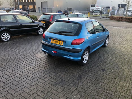 Peugeot 206 - 1.6-16V XS Airco El Ramen Cent. Deur Verg. ZONDAG OPEN - 1