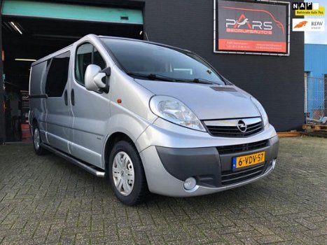 Opel Vivaro - 2.5 CDTI L2H1 DC Dubbel cabine Airco Navi Cruise controle elk.ramen BJ2009 - 1